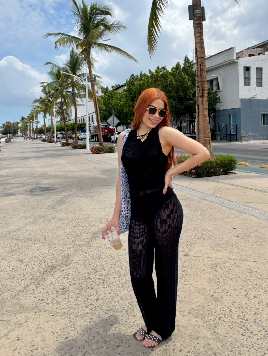 Set Pantalón Tejido
