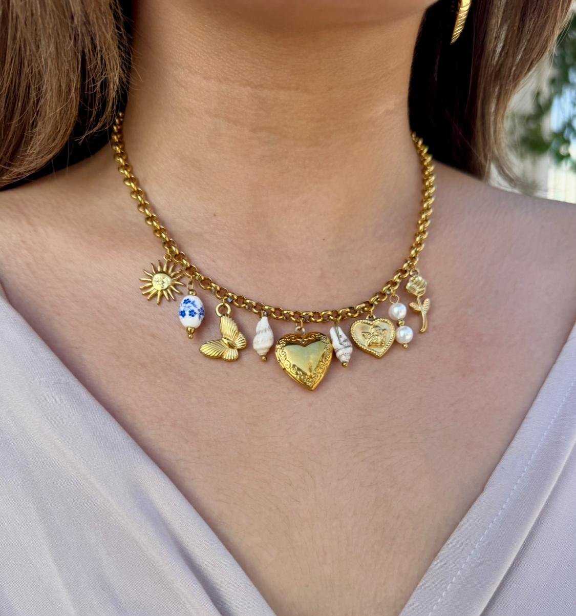 Collar Relicario San Valentín