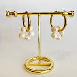 Hoops Perlas flor