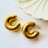 Aretes Chunky Textura