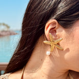 Aretes estrella de mar XL